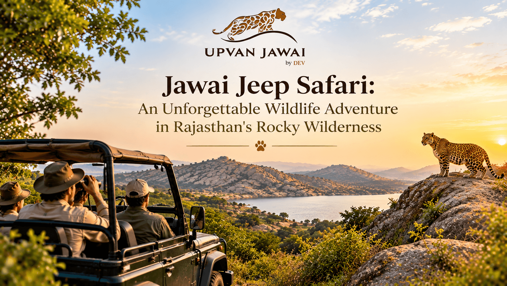 Jawai Jeep Safari: An Unforgettable Wildlife Adventure in Rajasthan's Rocky Wilderness